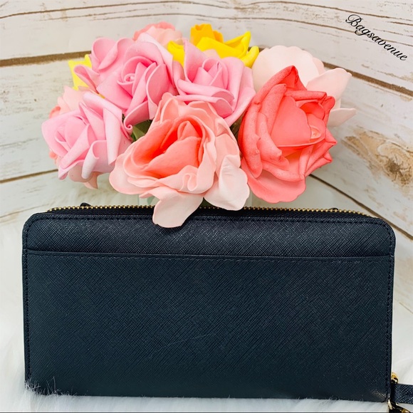 Kate spade Jazz things Up cat Wallet Black Leather - Picture 6 of 8